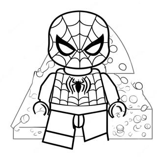 Spiderman Lego Coloring Page 15199-12272