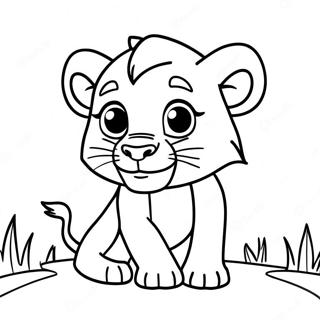 Lion King Coloring Page 151-122