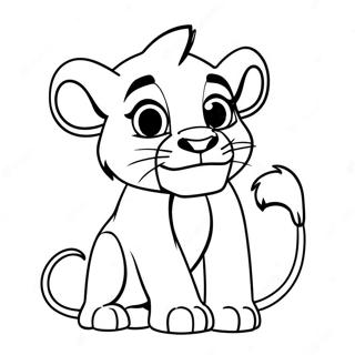 Lion King Coloring Page 151-123