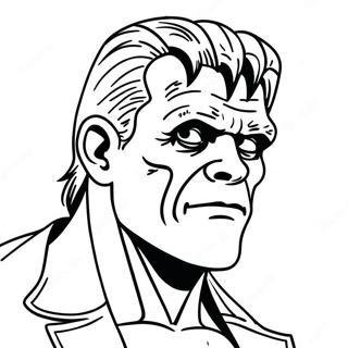 Frankenstein Coloring Pages