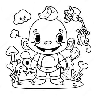 Willy S Wonderland Characters Coloring Page 15230-12294