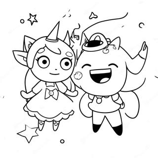 Star Vs The Forces Of Evil Coloring Page 15309-12359