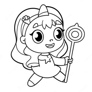 Star Vs The Forces Of Evil Coloring Pages