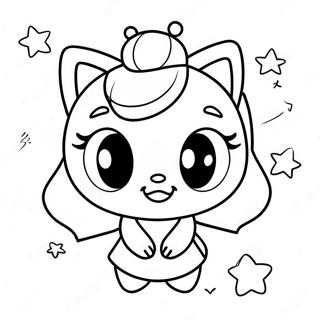 Star Butterfly With Magical Wand Coloring Page 15310-12355