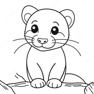 Ferret Coloring Page 15329-12370