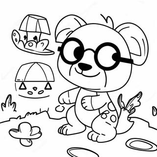 Zuma And Friends Adventure Coloring Page 15340-12385