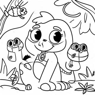 Zuma And Friends Adventure Coloring Page 15340-12387