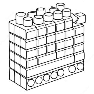 Lego Brick Coloring Page 15349-12382