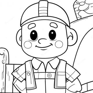 Bob The Builder Coloring Pages