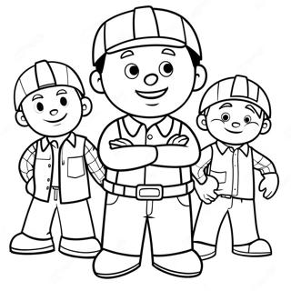 Bob The Builder Coloring Pages