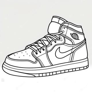 Jordan 1 Coloring Pages