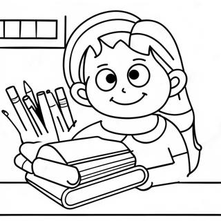 Third Grade Coloring Page 15389-12413