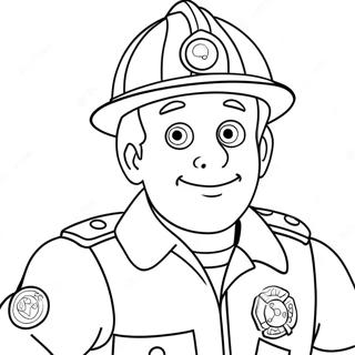 Fireman Sam Coloring Page 15399-12430