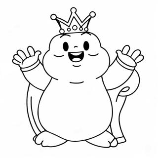 King Boo Coloring Page 15439-12460