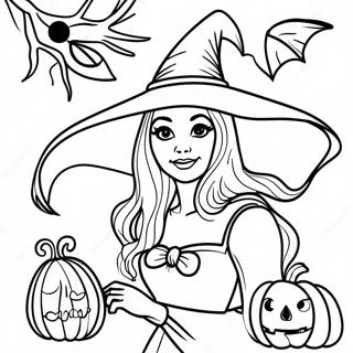 Vintage Halloween Coloring Pages