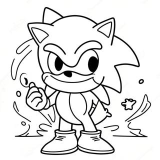 Sonic X Coloring Pages