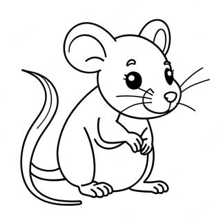 Rat Coloring Pages