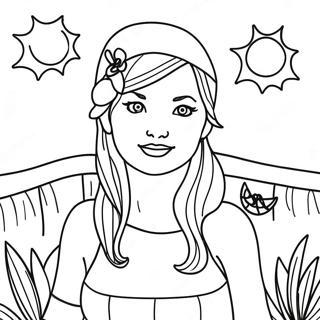 The Summer I Turned Pretty Coloring Page 15519-12524