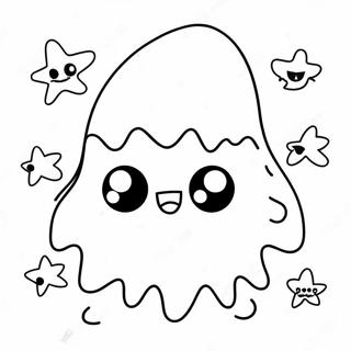 Creepy Kawaii Ghost Coloring Page 1551-1283