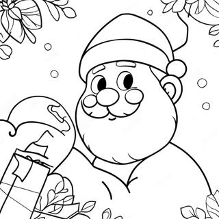 Christmas In July Coloring Pages