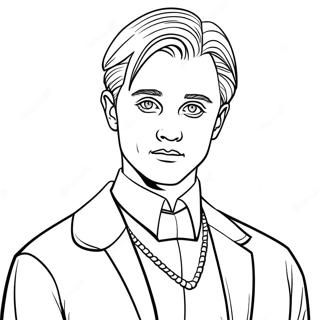 Draco Malfoy Coloring Page 15549-12546