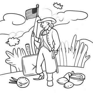 Colonial America Coloring Page 15570-12561