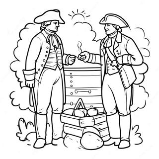 Colonial America Coloring Page 15570-12564