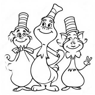 Whoville Characters Coloring Pages