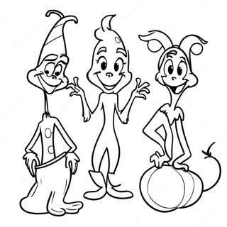 Whoville Characters Coloring Page 15579-12572