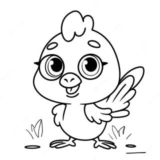 Chicken Little Coloring Pages