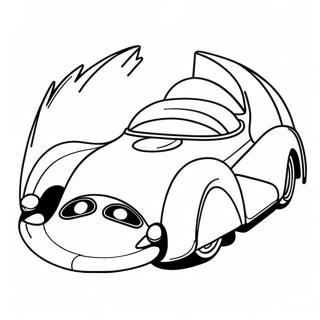 Batmobile Coloring Page 15609-12589