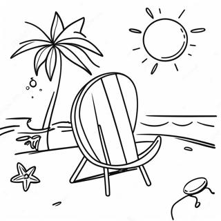 Summer For Adults Coloring Pages