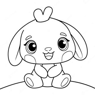 Cute Cinnamoroll Coloring Page 15629-12610