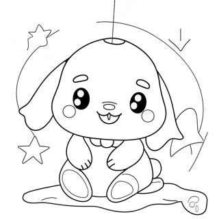 Cute Cinnamoroll Coloring Page 15629-12612