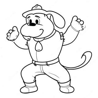 Jax In Action Coloring Page 15650-12632