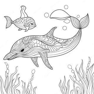 Blue Whale Coloring Page 15669-12644