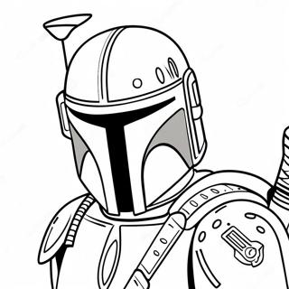 Boba Fett Coloring Pages