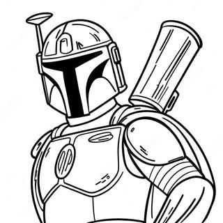 Boba Fett Coloring Page 15679-12647