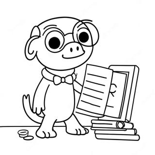 Mo Willems Coloring Page 15689-12659