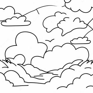 Stormy Sky Coloring Page 15709-12674