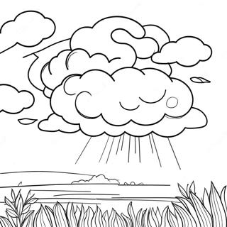 Stormy Sky Coloring Page 15709-12676