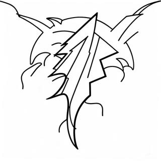 Lightning Bolt Coloring Page 15710-12679