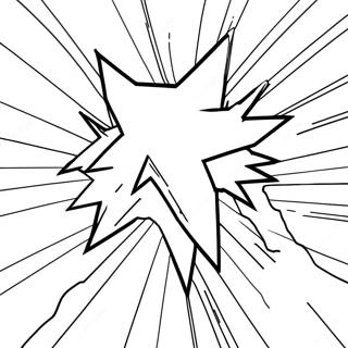 Lightning Bolt Coloring Page 15710-12680