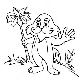 Lorax Holding A Tree Coloring Page 15720-12688