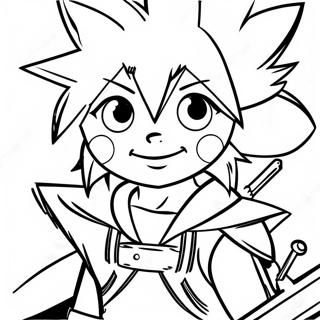 Kingdom Hearts Coloring Pages