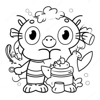 Collaborative Coloring Page For Kids 15819-12760