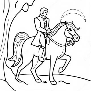 Spooky Headless Horseman Coloring Page 15840-12777