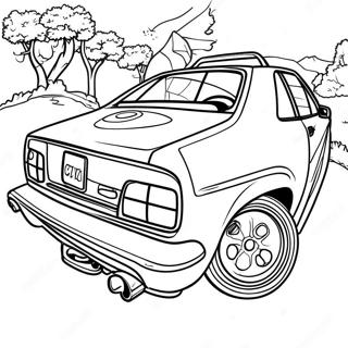 Honda Civic Coloring Page 15849-12806