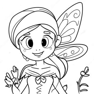 Winx Club Fairy Coloring Page 15859-12789