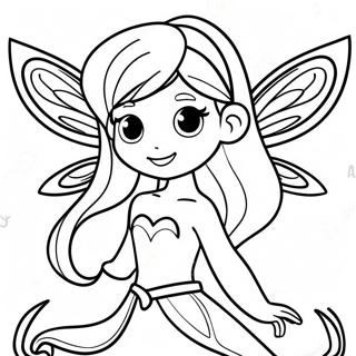 Winx Club Fairy Coloring Page 15859-12791